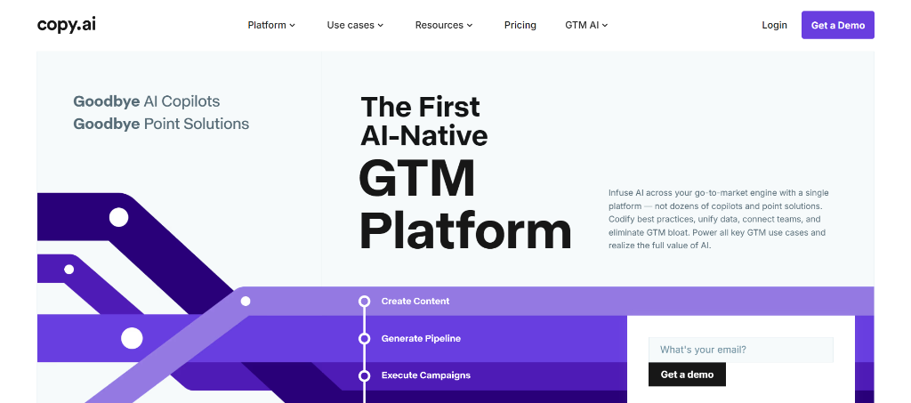 Copy.ai Review: GTM Workflows, Features & Pricing (2026)