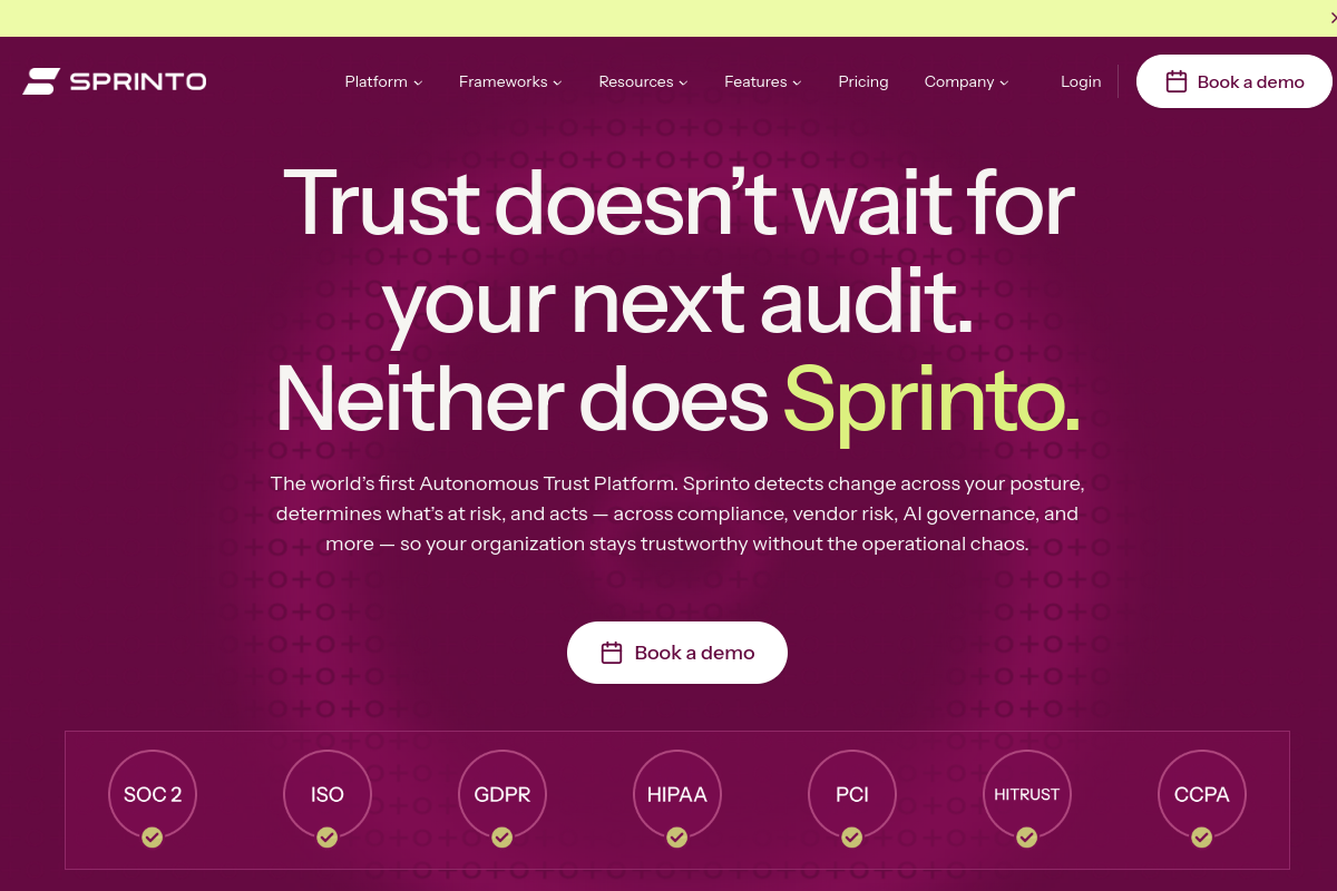 Sprinto Review 2026 — Is It the Best SOC 2 Tool for Startups?